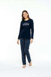 MOD Women Round Neck Pajama Set